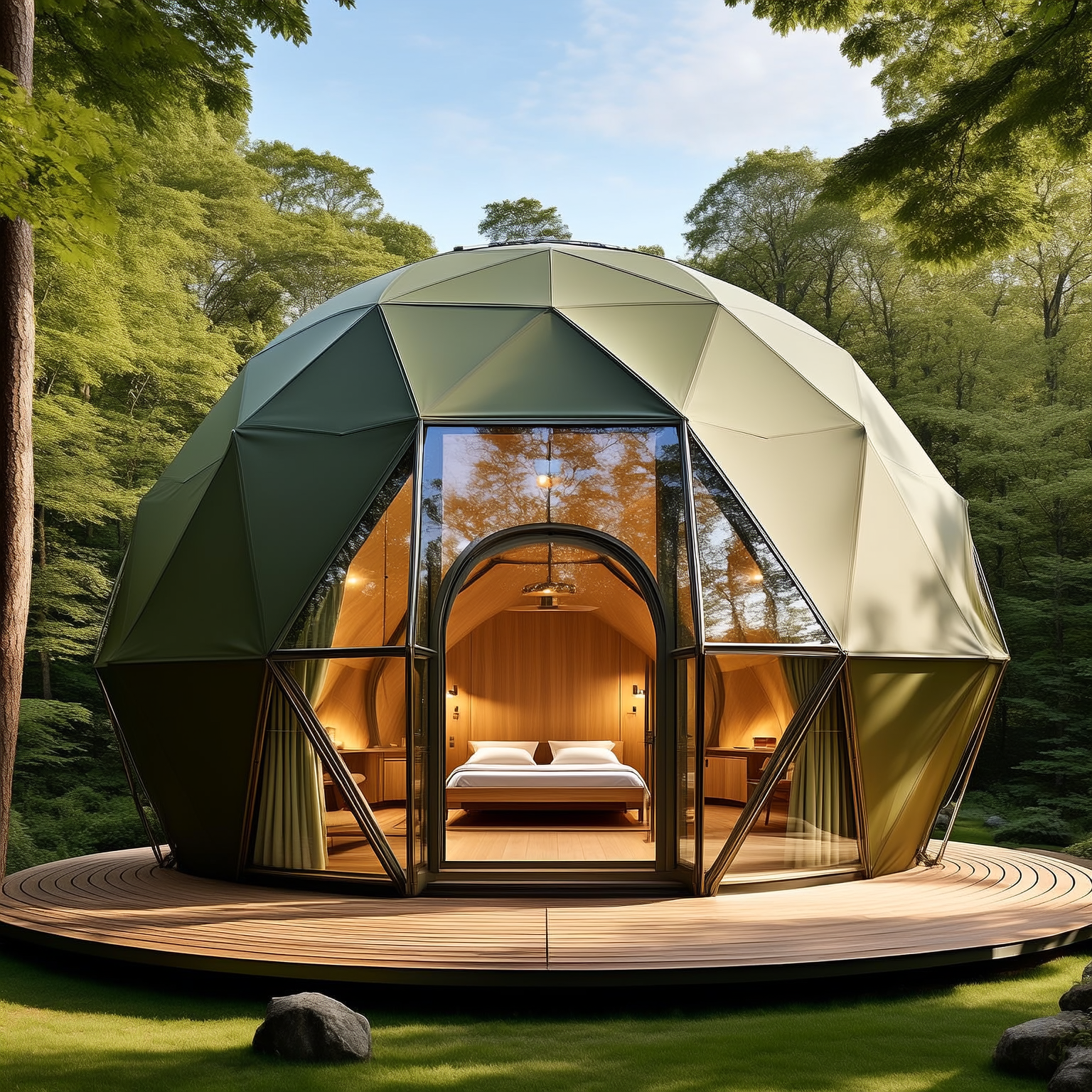 Aurora Series Luxury Glamping Dome