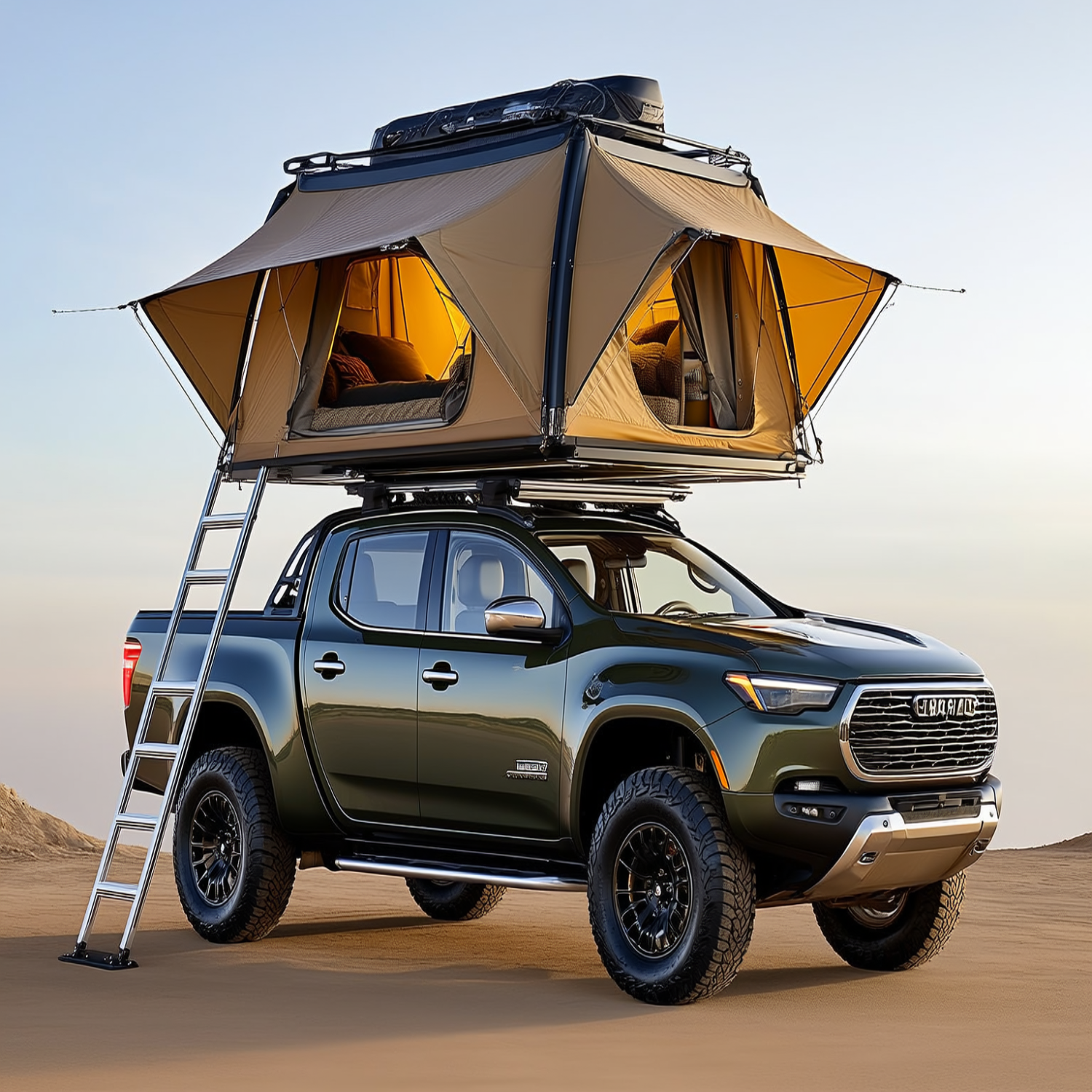 Summit Series Rooftop Tent – Desert Sand Edition