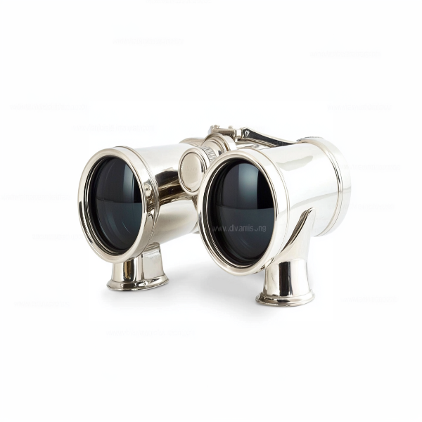 RegalView Vintage Chrome Binoculars – Timeless Elegance, Modern Optics