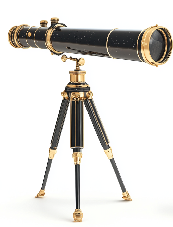 Celestia Regal Series – Black & Gold Telescope